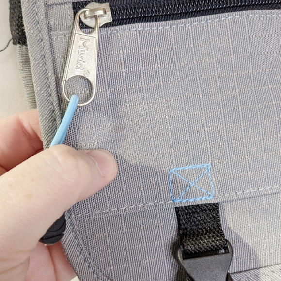 Y2K Mudd Mini Cargo Messenger Bag - Picture 13 of 14